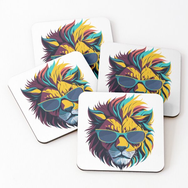 Item preview, Cool Lion with Sunglasses designed and sold by ancient-times.