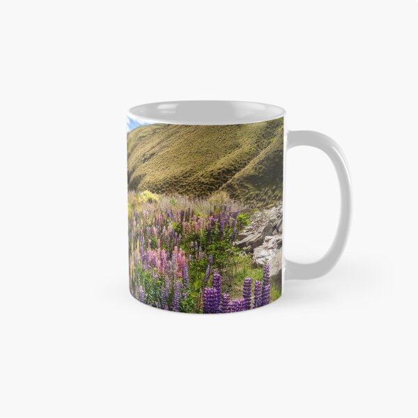 Item preview, Lupines fields on the side of the road in New Zealand designed and sold by Danielasphotos.