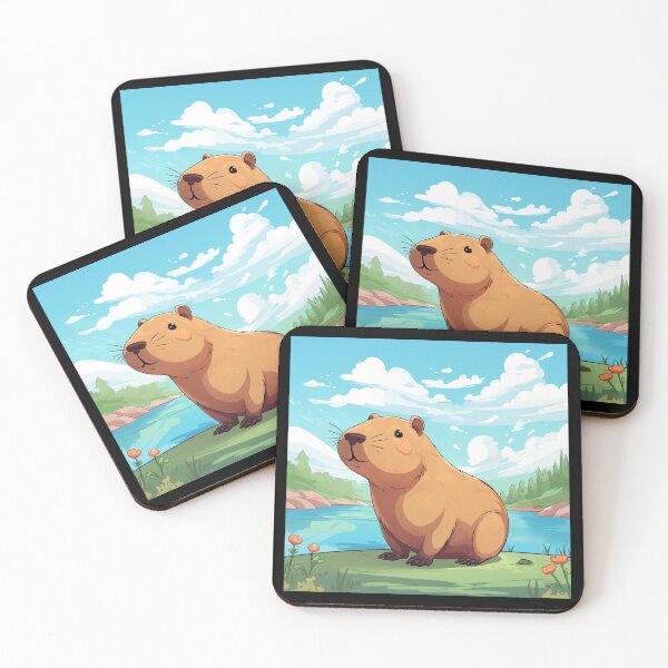 Item preview, Cute Capybara designed and sold by Mateusz Majcherek.