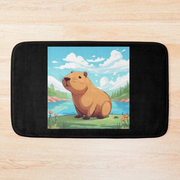 Item preview, Cute Capybara designed and sold by Mateusz Majcherek.