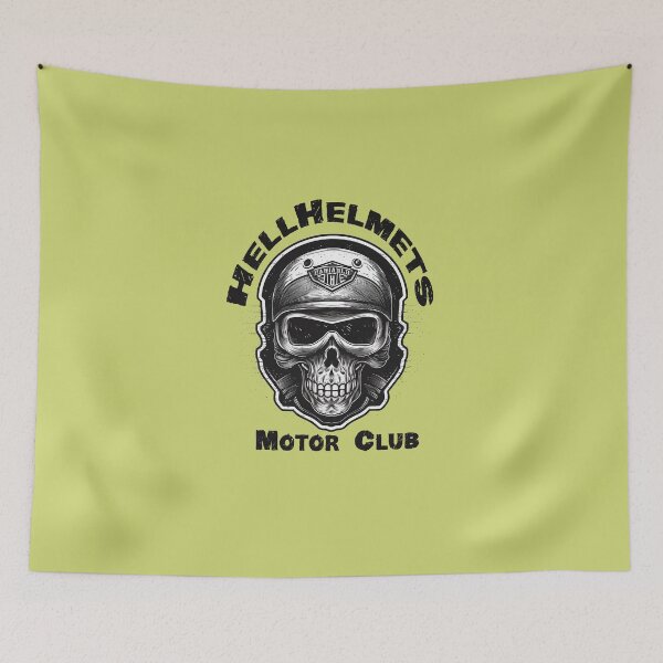Item preview, Hell Helmets Motor Club - Motorcycle Team designed and sold by ErSaSolutions.