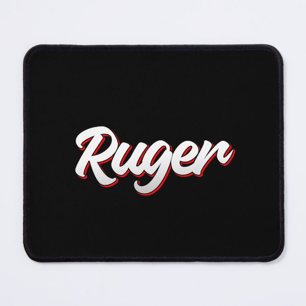 Item preview, Retro Ruger Name Label (Black) designed and sold by NafilNafiz.