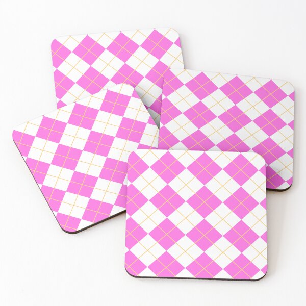 Item preview, Pink, Yellow, and White Argyle Bliss - Pattern Perfection designed and sold by Lubellebubble20.
