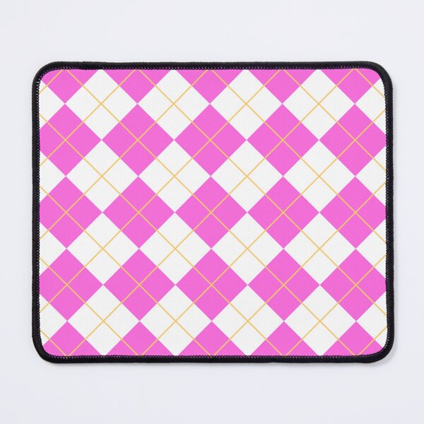Item preview, Pink, Yellow, and White Argyle Bliss - Pattern Perfection designed and sold by Lubellebubble20.