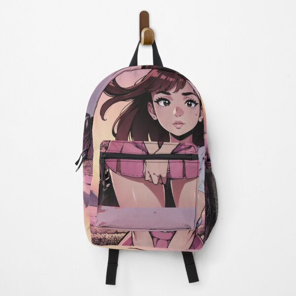 Item preview, Anime Sunset babe designed and sold by Purrfect Aiart.