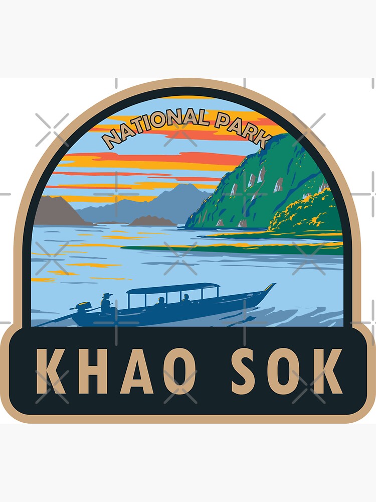 Khao Sok Nationaal Park Thailand Koelkast Magneet Reizen Souvenir Koelkast 3D Decoratie Craft