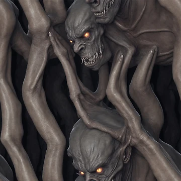 Vorschaubild zum Design Vampire monster melted flesh pattern von Rothnaric