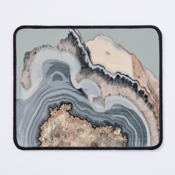 Item preview, Crystalline structures of a gray geode designed and sold by AnnabellaRh.