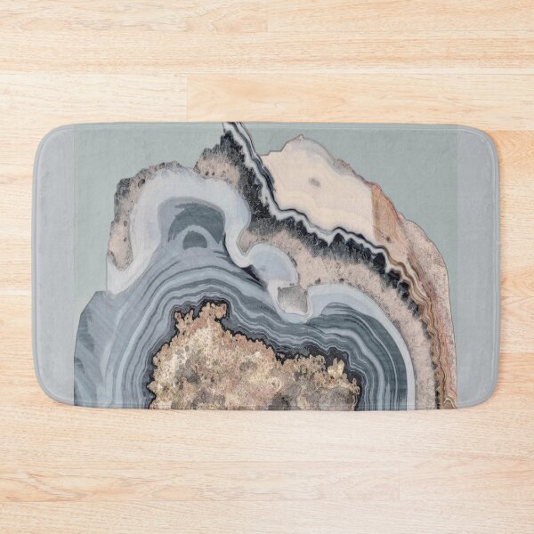 Item preview, Crystalline structures of a gray geode designed and sold by AnnabellaRh.