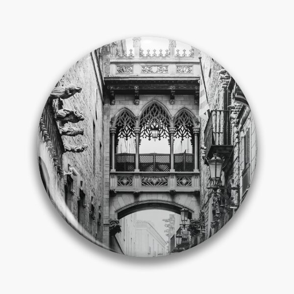 Item preview, Captivating Streets of Barcelona: The Timeless Charm of Puente del Obispo designed and sold by marioe-munoz.
