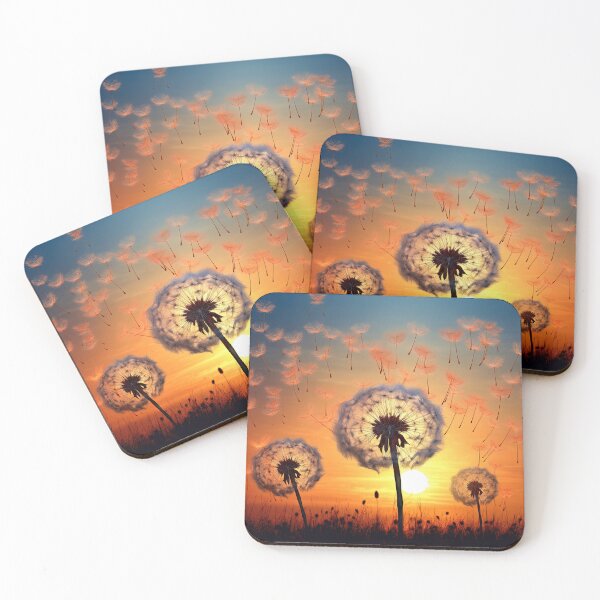 Item preview, Beautiful Dandelion At Sunset designed and sold by Magnuna.
