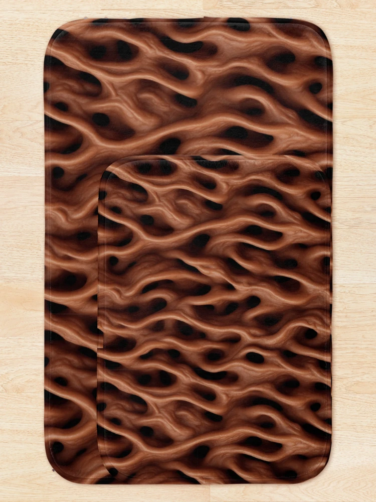 Thumbnail 5 of 6, Bath Mat, Stringy flesh pattern designed and sold by Rothnaric.