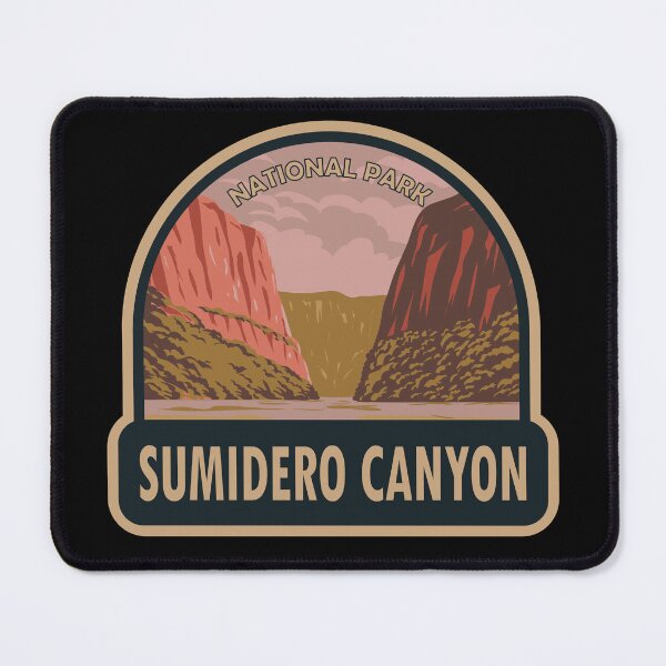 Item preview, Sumidero Canyon National Park Mexico Travel Art designed and sold by KrisSidDesigns.