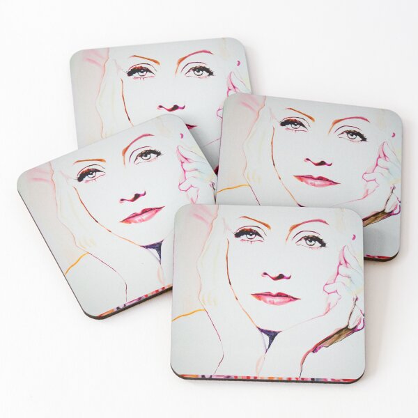 Item preview, marilyn garbo 05 designed and sold by LauraHaroldArt.