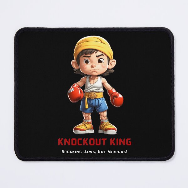Item preview, Cartoon Boxing Kickboxing Muay Thai Male Fighter designed and sold by ojdart.