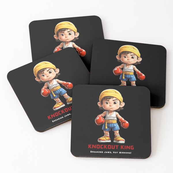 Item preview, Cartoon Boxing Kickboxing Muay Thai Male Fighter designed and sold by ojdart.