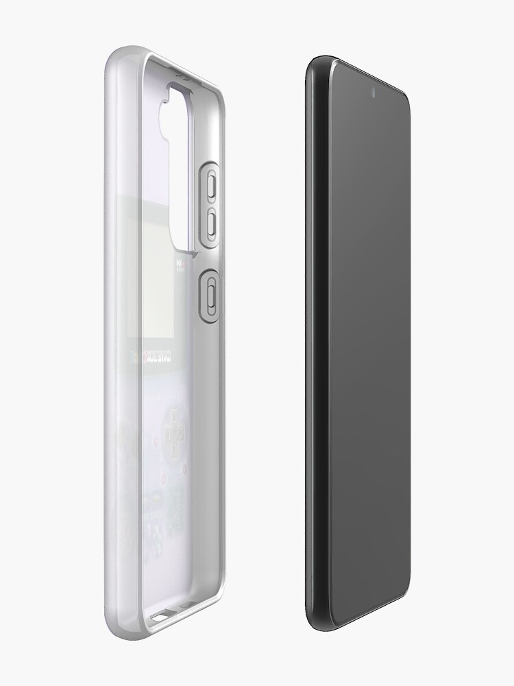 Alternate view of Classic transparent purple mini video games Case & Skin for Samsung Galaxy