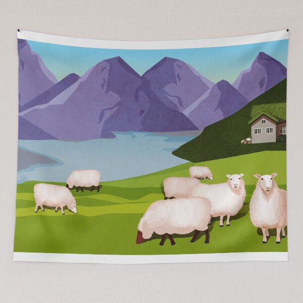 Item preview, Norwegian landscape designed and sold by Design4uStudio.
