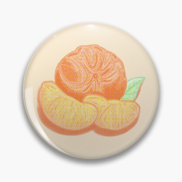 Item preview, Cute tangerine with pastel colors and dots designed and sold by Florvolcanica.