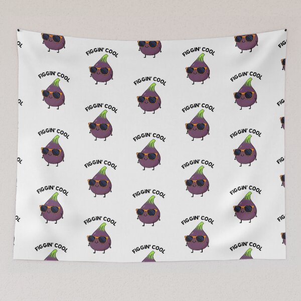 Item preview, Figgin Cool Funny Fig Puns  designed and sold by punnybone.