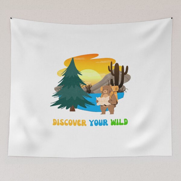 Item preview, Discover your wild: Discover your nature, Find your wild designed and sold by DesingScan.