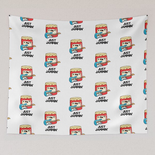 Item preview, Jammin Rocker Funny Jam Puns  designed and sold by punnybone.