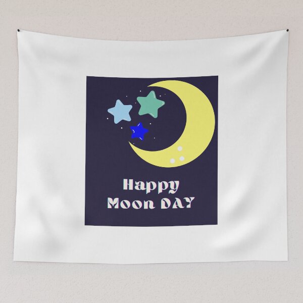 Item preview, Happy Moon Day designed and sold by AWADHESH  CHAURASIA.