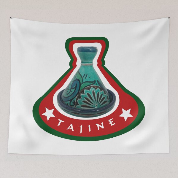 Item preview, Tajine with colors of Morocco  designed and sold by DinozayerStudio.