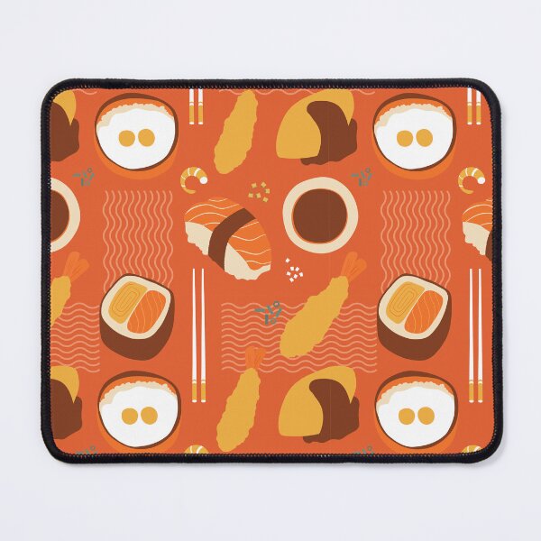 Item preview, Umami Symphony: A Dance of Omurice, Salmon, and Tempura Tote Bag designed and sold by cassdesignco.