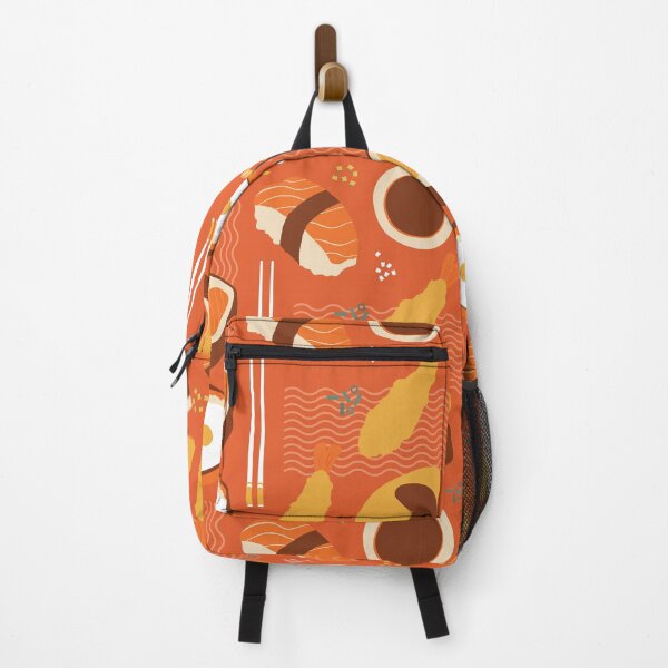 Item preview, Umami Symphony: A Dance of Omurice, Salmon, and Tempura Tote Bag designed and sold by cassdesignco.