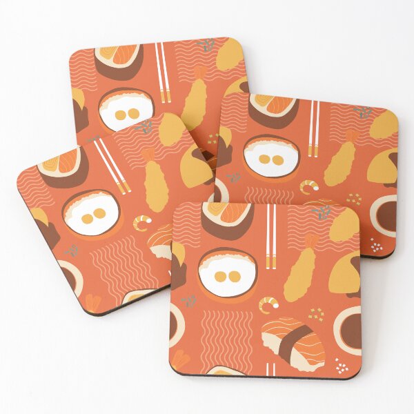 Item preview, Umami Symphony: A Dance of Omurice, Salmon, and Tempura Tote Bag designed and sold by cassdesignco.