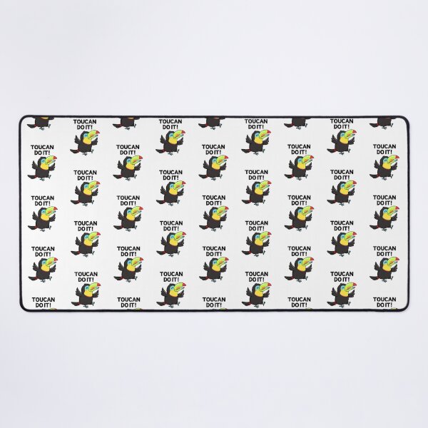 Item preview, Toucan Do It Funny Positive Bird Puns designed and sold by punnybone.