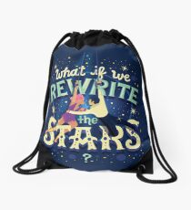 Rewrite the stars Drawstring Bag