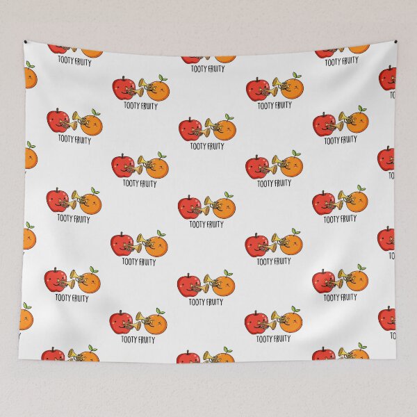 Item preview, Tooty Fruity Musician Funny Fruit Puns  designed and sold by punnybone.