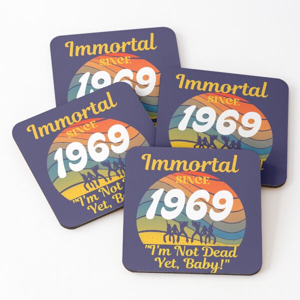 Item preview, Immortal Since 1969 | Vintage Sunset designed and sold by McThingummy.