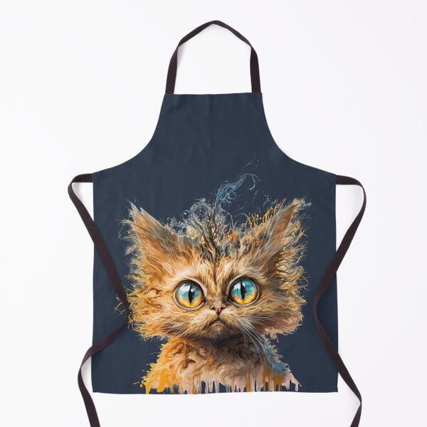 Item preview, Cute Hairy Cat, Red Cute Kitten designed and sold by MoonFoxDesign.