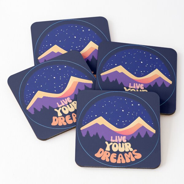 Item preview, Mesmerizing Night Mountain Views - Live Your Dreams! designed and sold by cocomikozza.