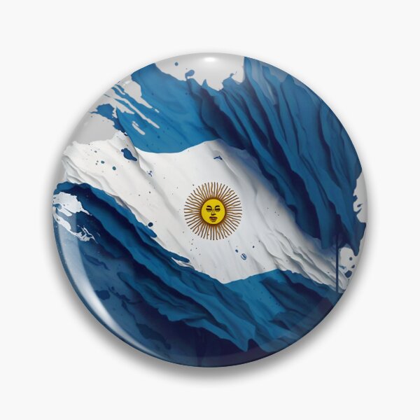 Item preview, Argentina flag splash art designed and sold by Dr-Kane.