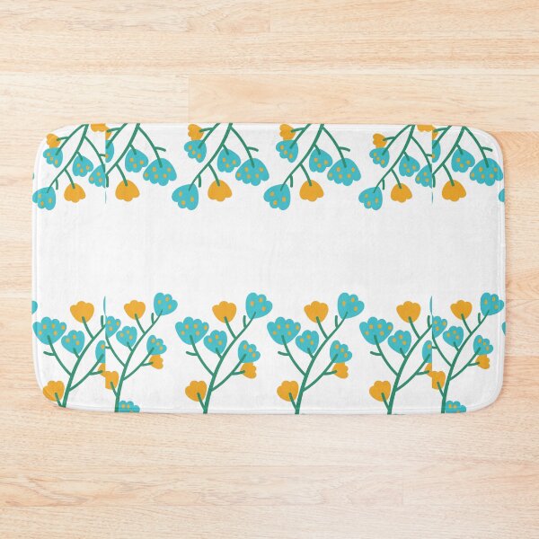 Item preview, Delicate flowers yelow blue white designed and sold by Gonçalo  Camara.