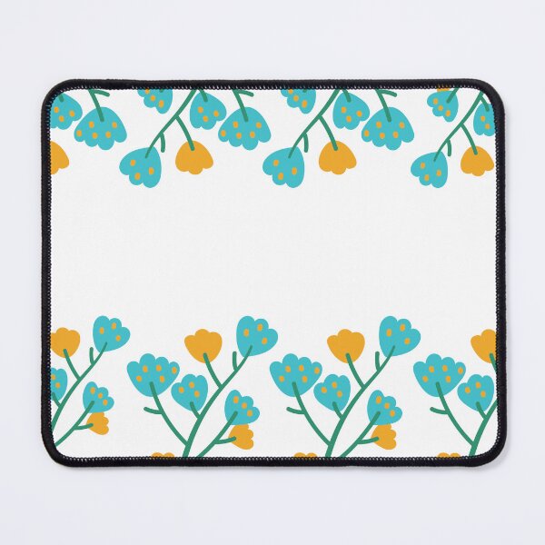 Item preview, Delicate flowers yelow blue white designed and sold by Gonçalo Camara.