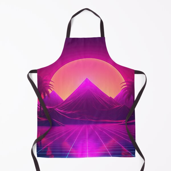 Item preview, Neon Sunset Oasis: Synthwave Vibes in Paradise designed and sold by Mullet Monkey.