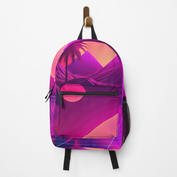 Item preview, Neon Sunset Oasis: Synthwave Vibes in Paradise designed and sold by Mullet Monkey.
