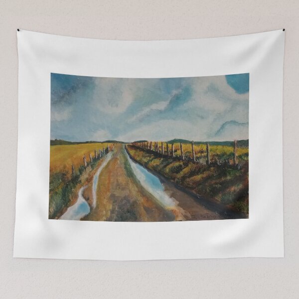 Item preview, A view of a lane near Folkestone designed and sold by Justin Turney Art.