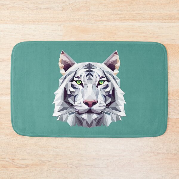 Item preview, Beautiful White Tiger designed and sold by PolygonXYZ.