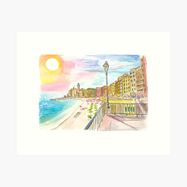 Item preview, Camogli dreams on the Golfo Paradiso on the Riviera di Levante designed and sold by artshop77.