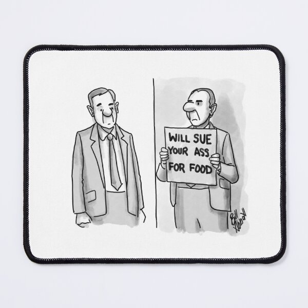 Item preview, Classic Homeless Lawyer Cartoon designed and sold by abbottoons.