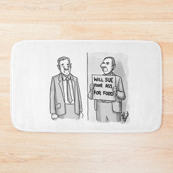 Item preview, Classic Homeless Lawyer Cartoon designed and sold by abbottoons.