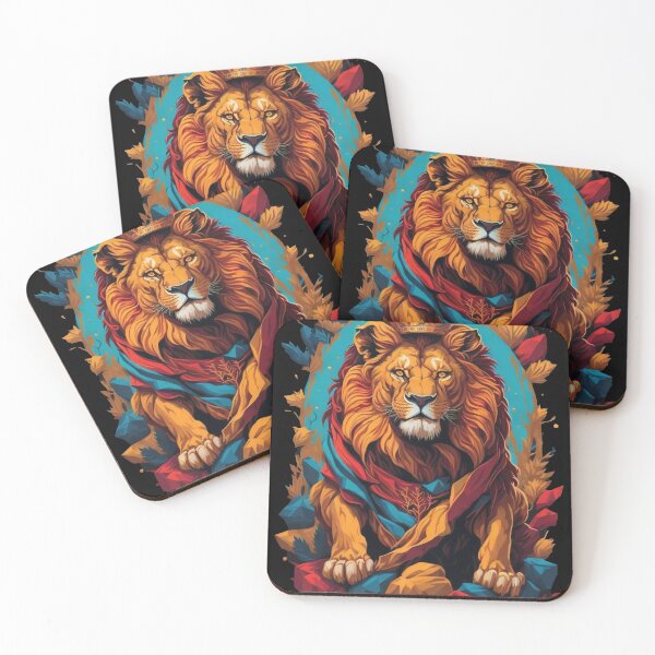 Item preview, lion king happy background black colorful designed and sold by zoughlal.