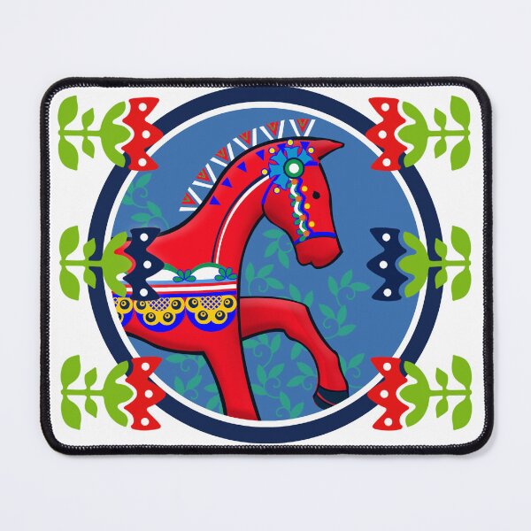 Item preview, Horse Traditional Folk Pattern designed and sold by RitaFancy.