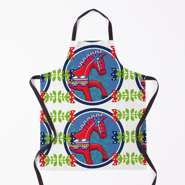 Item preview, Horse Traditional Folk Pattern designed and sold by RitaFancy.